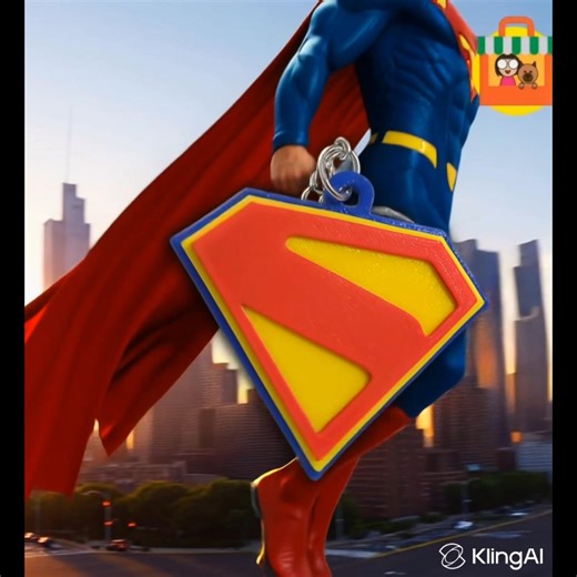 Grabe si Superman di man lang tiningnan yung Keychain namin! #supermanlogo #supermankeychain | 3D Printed Keepsakes