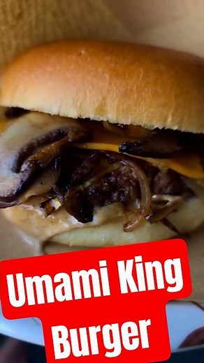 The UMAMI KING BURGER | This is what pure meat power from the grill tastes like | Recipe from DAD...