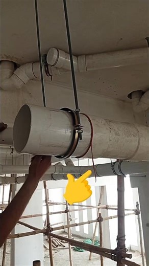 severage pipe dalne Ka tarika|severage hanging pipeline#plumbingtime #plumbingshorts #pakplumber