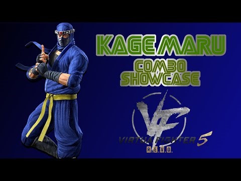 Virtua Fighter 5 R.E.V.O. Kage Maru Combo Showcase