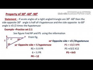 10th Maths UNIT-2 Pythagoras part 1 Shri. Dadaso Patil