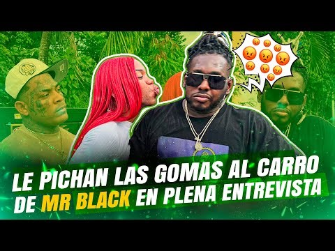 LE BACIAMOS LA GOMAS DE SU CARRO A MR BLACK -TATUAJE ,AXEL BUENISIMMO ,KUNY ,TONTON80, BOCA CHULA