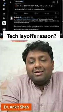 IT Layoffs & Tech leaders exiting fast | Dr. Ankit Shah