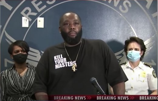 Killer Mike Delivers Emotional Speech to Atlanta Protestors at Mayor's Press Conference