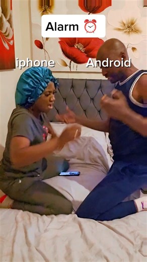 133K views · 681 reactions | The battle of the alarms: iPhone vs Samsung  Android alarm can wake your ancestors  | Megafamily Content | Facebook
