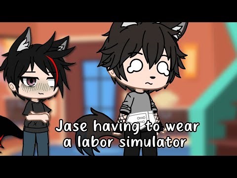 Jase trying a labor pain simulator|| Gacha skit|| Gacha ultra