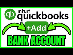 How To ADD BANK ACCOUNT In QuickBooks Online (QUICK & EASY) 2026