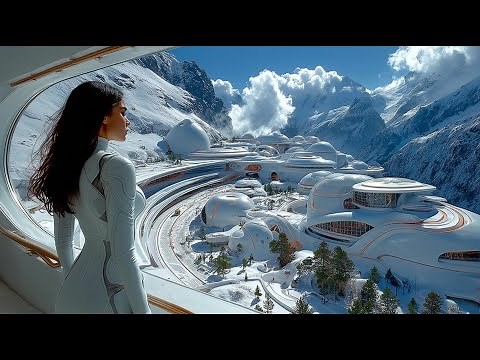A Futuristic City of 2090 : The Rise of AI, Robots & Advanced Technology (4K Sci-Fi)