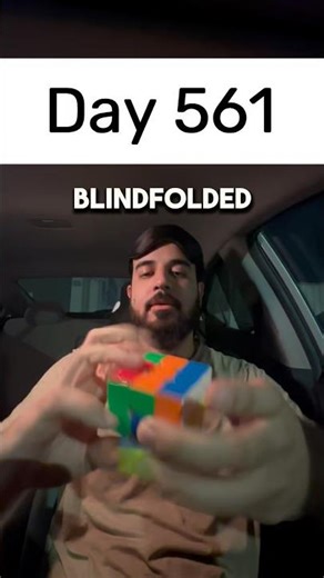 Day 561 of solving the Rubik’s cube blindfolded every single day until I break the National Record
