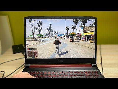 Acer Nitro 5 Grand Theft Auto V - Story Mode | Performance Test | 2021