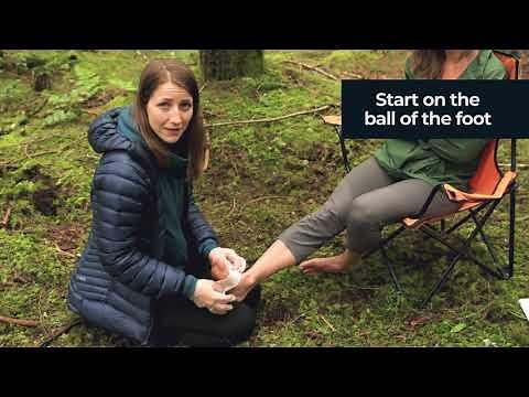 Ankle Wrap - Fundamentals of Wilderness First Aid