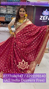 76K views · 972 reactions | Semi kanzivaram Restock Now 8777686947 / 6291198140(All India Delivery Free) | ZEFA International | Facebook