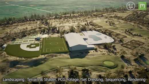 Landscape - Golf Course Beauty, Shaders, & Breakdowns, Josh Burts