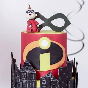 14K views | Any superhero bakers out there?!  Check out this Incredibles 2 Cake! Full instructions here https://bit.ly/2KRgo1H. | Spotlight | Facebook