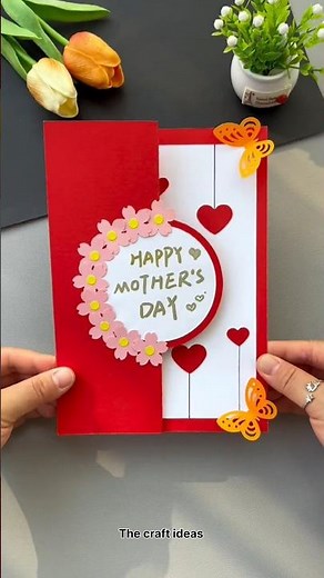How to make mother's Day card mother's Day greeting card making ideas #greetingcard