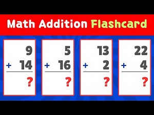 Math Fun for Kids - Addition Flashcards Game
