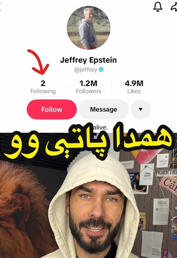 Jeffrey Epstein's TikTok Account Verification