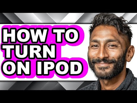 How to Turn on Ipod (updated)