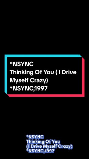 *NSYNC - Thinking Of You (I Drive Myself Crazy), Album: *NSYNC,1997 #nsync #thinkingofyou #idrivemyselfcrazy #pop #boyband #90smusic #fyp