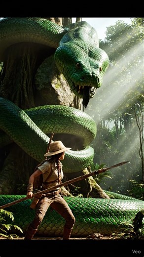 🐍 Jungle Ka Python #shots #trending #viral #jungle #ka #phython #aivideo