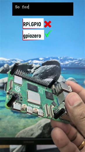Don't use RPi.GPIO for #raspberrypi 5