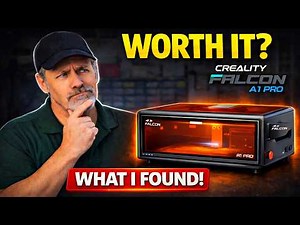 Creality Falcon A1 Pro Deep Dive - Setup, Performance & Real Engraving Results!