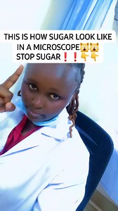 How sugar looks like in a microscope #wellness #healthyliving | Living Healthy With Margaret