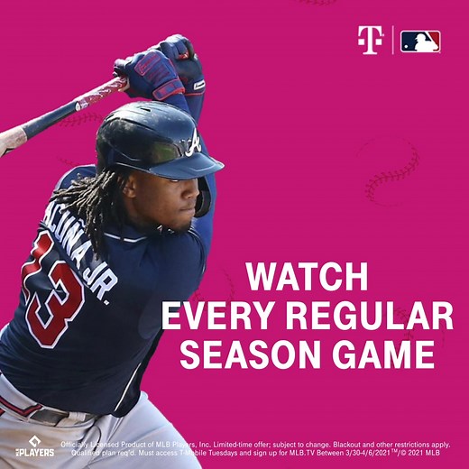 FREE MLB TV IS BACK! We’ve got your ticket to the game, across the country, all season long! Sign up via #TMobileTuesdays app, now through 4/5. | T-Mobile