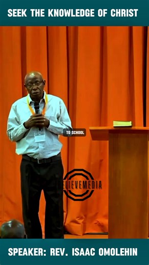 Rev. Isaac Omolehin shares a powerful truth 🙌 #isaacomolehin #prayer #ibelievemedia #SoulWinning #salvation #RevIsaacOmolehin #gospel | Ibelievemedia
