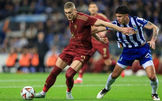 Europa League, Porto-Roma 1-1. Gol e highlights dell'andata dei play-off. VIDEO