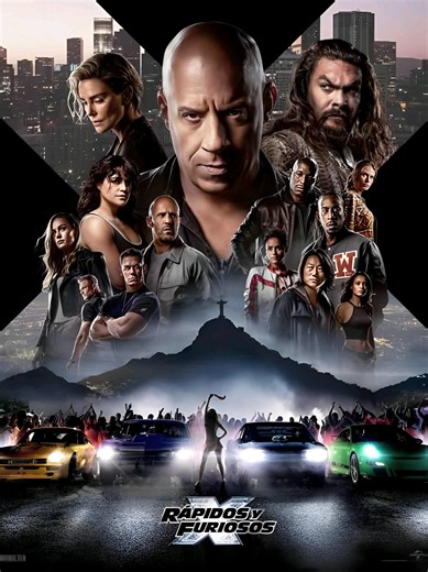 Rápidos y Furiosos X 🔥 Segunda Parte 🎬🏎️ Únete para más contenido 🍿 #rapidosyfuriosos #parati #peliculas #viral #paulwalker