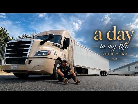 A Real Day in My Life Running My Own Trucking Company