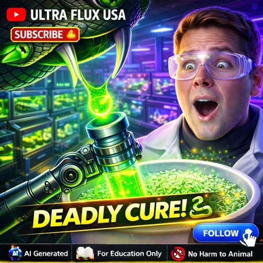 Inside the Modern Snake Venom Factory: Extracting Life-Saving Proteins 🏭🐍 ​ How Thousands of Snakes are Milked to Create Modern Medicine! 🐍💉 ​ ​Welcome to Ultra Flux USA ⚙️ See how fascinating products are made, from massive factories to high-tech production lines 🌍 ​Did you know the deadliest liquid on Earth could actually be the key to saving millions of lives? 🐍🧪 Today, we’re stepping inside a high-tech "Venom Factory" where scientists milk thousands of the world's most dangerous snake