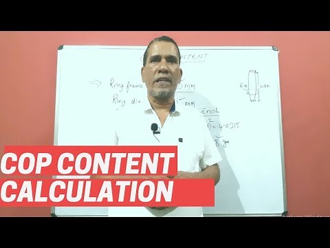 Cop content calculation