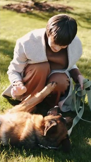 Woman With a Dog ।। Wild Animals #Short