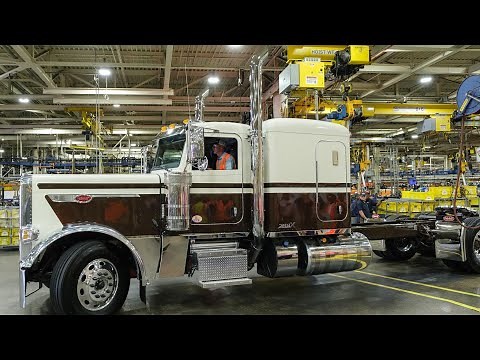 Exclusive look at The 100,000th Peterbilt 389 from inside the factory