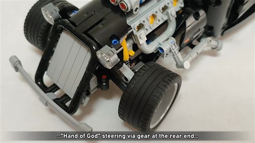 42111 Hot Rod - Lego Technic MOC alternative model
