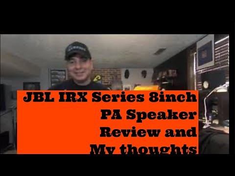 JBL 108 BT IRX series Loudspeaker Review and My thoughts