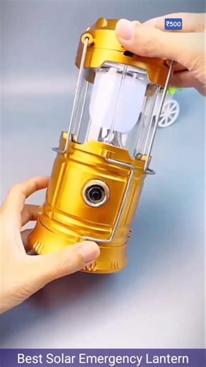 Best Solar Emergency Lantern 15 Years Warranty | Bright, Waterproof & USB Charging Light for Power