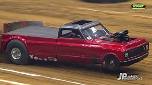 Super Modified 2wd Truck pulling action! SM2wd Trucks battling it out on Thursday night of the 2025 Kentucky Invitational TNT Truck & Tractor Pull! | JP Pulling Productions