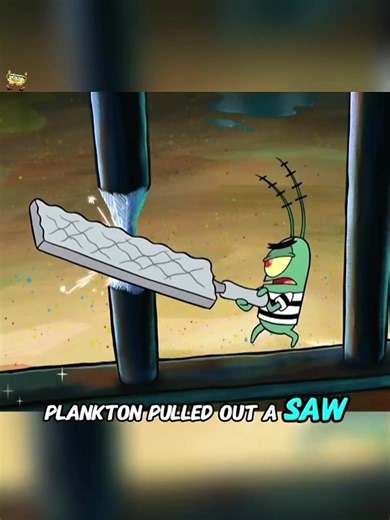 Plankton's Hilarious Escape from Krusty Krab