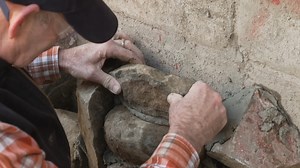 12K views · 450 reactions | Just like the interior of #TOHIpswich, the team is running into challenges while restoring the exterior. Historical elements are repaired around the house and new systems are added. Tune in starting Thursday on PBS and Monday on The Roku Channel.  Ways to watch: https://bit.ly/3AFA2Il | This Old House | Facebook