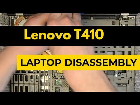 Lenovo T410 Laptop Disassembly & Teardown Tutorial