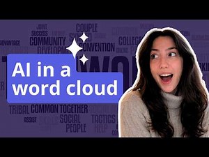 How to Analyze a Word Cloud with AI