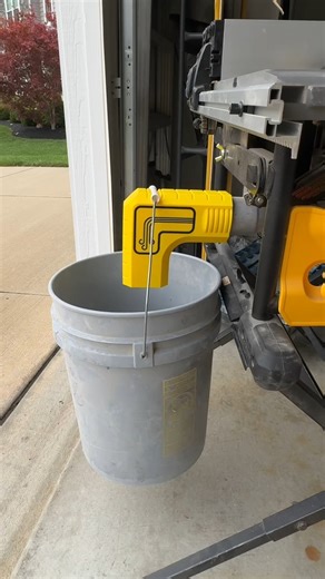 DeWalt Table Saw Dust Adapter: No Mess, Just Works. Problem Solved: ❌ Messy bags ❌ Flying dust ❌ Frequent cleanups Solution Delivered: ✅ Direct-to-bucket dust chute ✅ Snap-on installation ✅ Durable ABS print Transform your saw’s cleanup. Get the adapter. | Drabcoplex