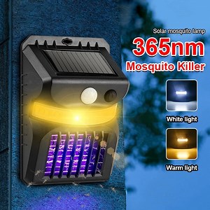 [Hot Item] Solar Mosquito Killing Wall Lamp Repellent Function Human Intelligent Induction Outdoor Courtyard Wall Lamp