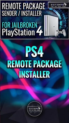 PS4 REMOTE PACKAGE INSTALLER #ps4 #gaming #playstation