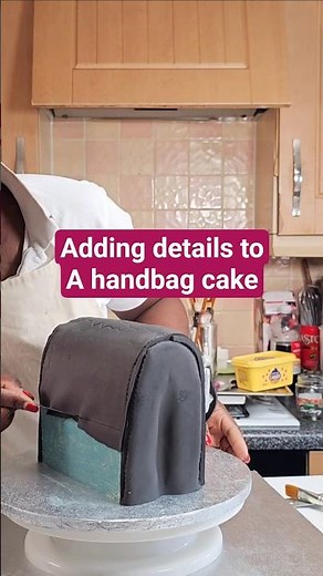 How I Made this Cake That Tricks Everyone|Making a handbag cake Part 5
