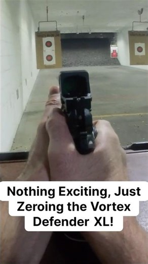 Nothing Fancy — Just Zeroing the Vortex Defender XL 🎯