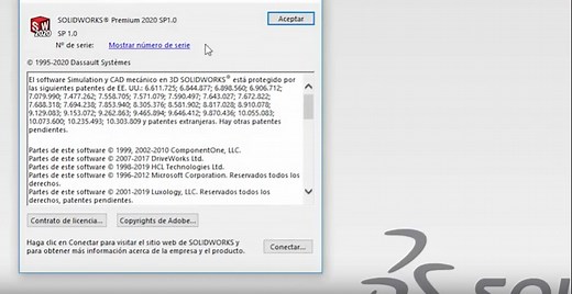 ¿Cómo encuentro la información de mi número de serie de SOLIDWORKS?